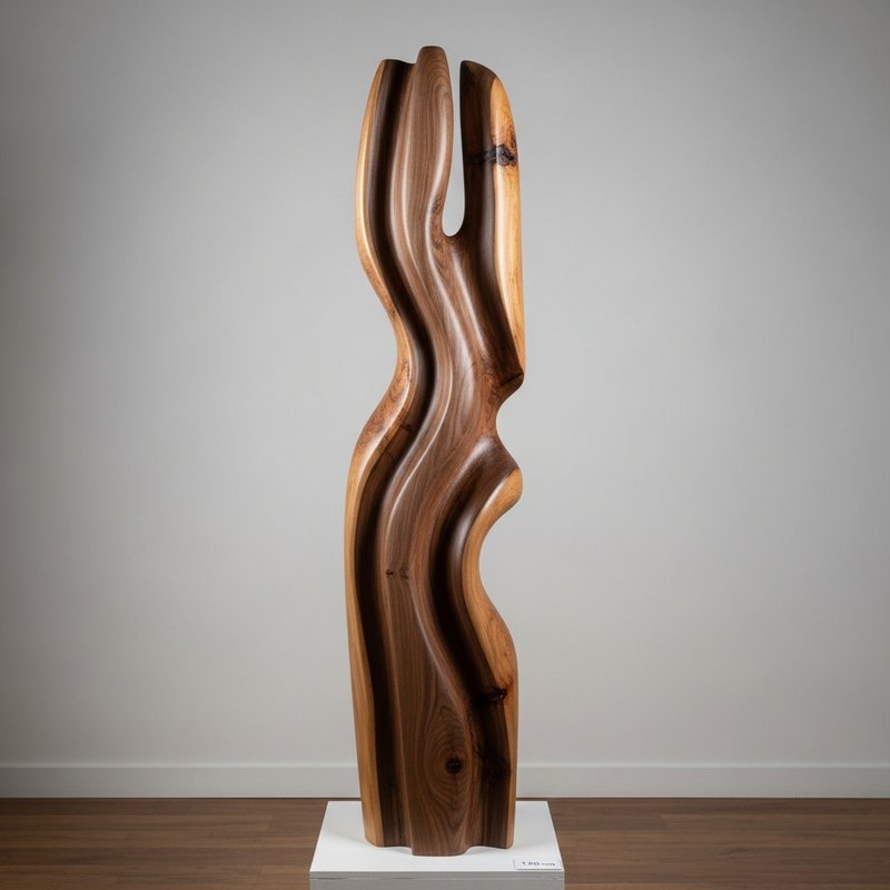 Totem Forestier — Bois Sculpte