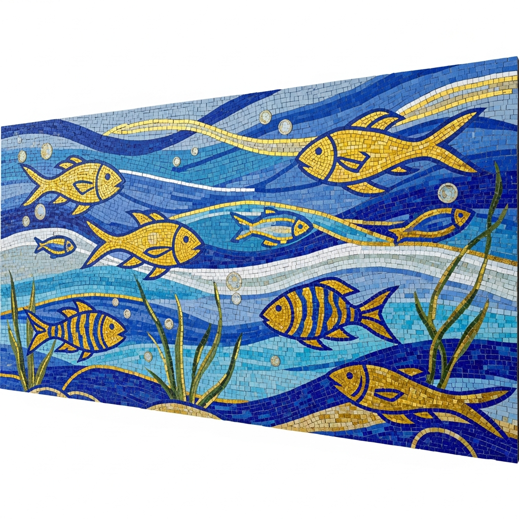 Fresque Mosaique — Mediterranee